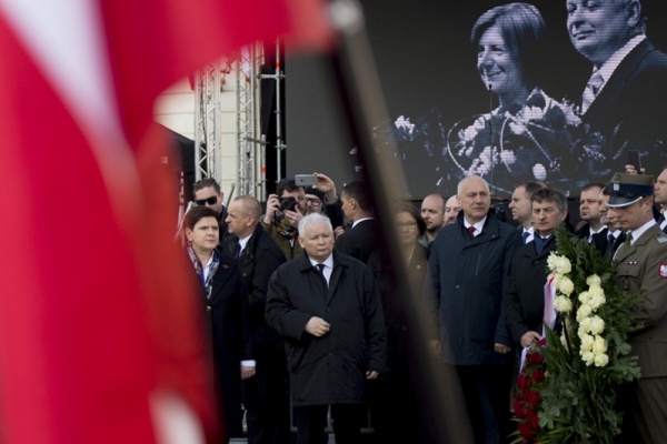 premier szydło i prezes kaczyński